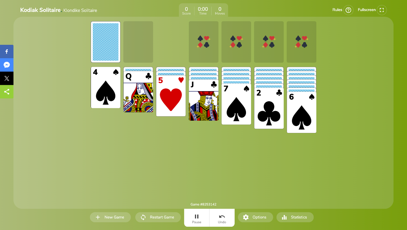 Kodiak Solitaire (https://kodiak-solitaire.com/)